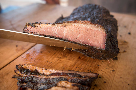 Prime Brisket, "Low and Slow" Over Mesquite